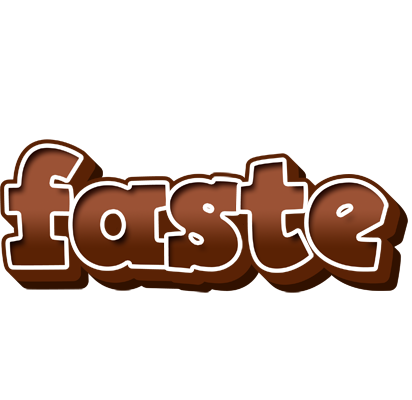 Faste brownie logo
