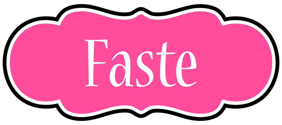 Faste invitation logo