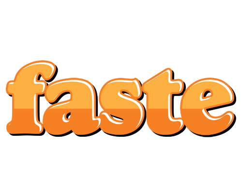 Faste orange logo
