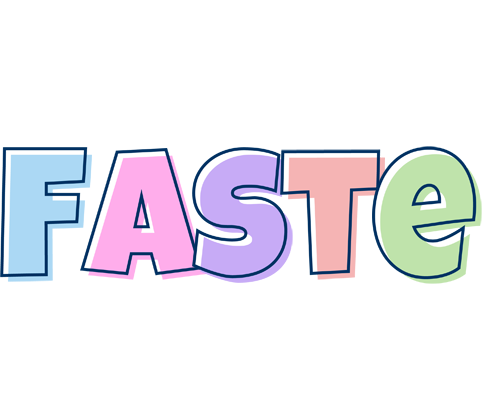 Faste pastel logo