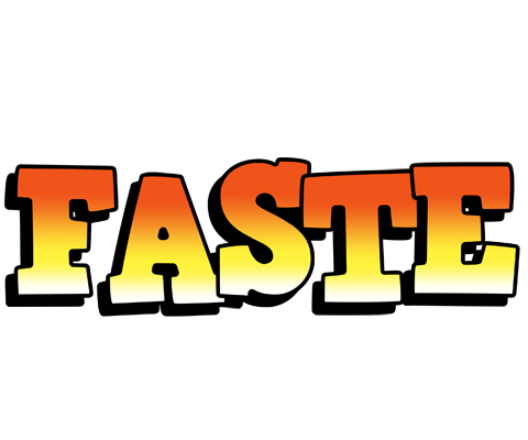 Faste sunset logo