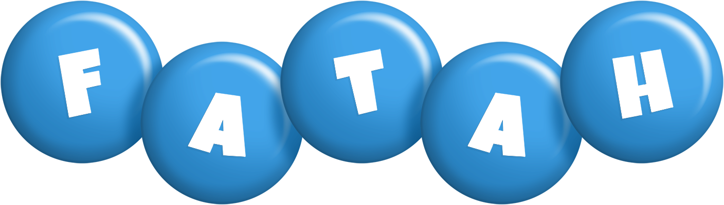 Fatah candy-blue logo