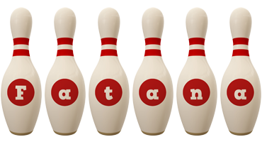 Fatana bowling-pin logo