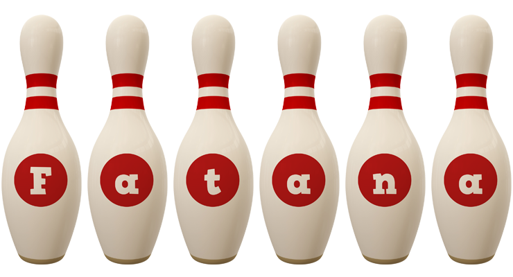 Fatana bowling-pin logo