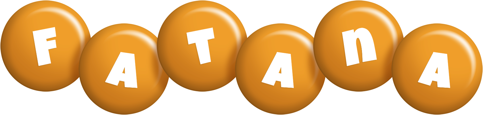 Fatana candy-orange logo
