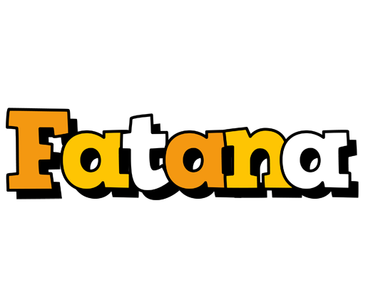 Fatana cartoon logo