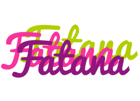 Fatana flowers logo