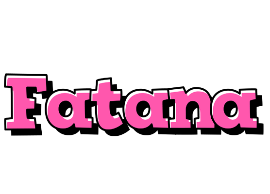 Fatana girlish logo