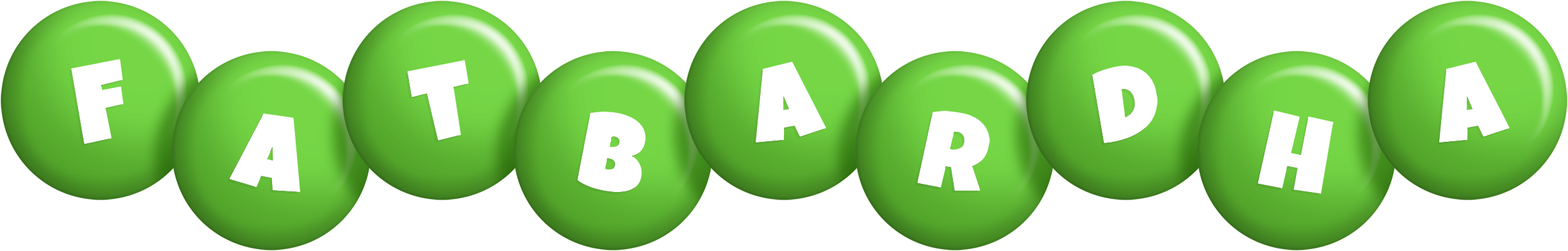 Fatbardha candy-green logo