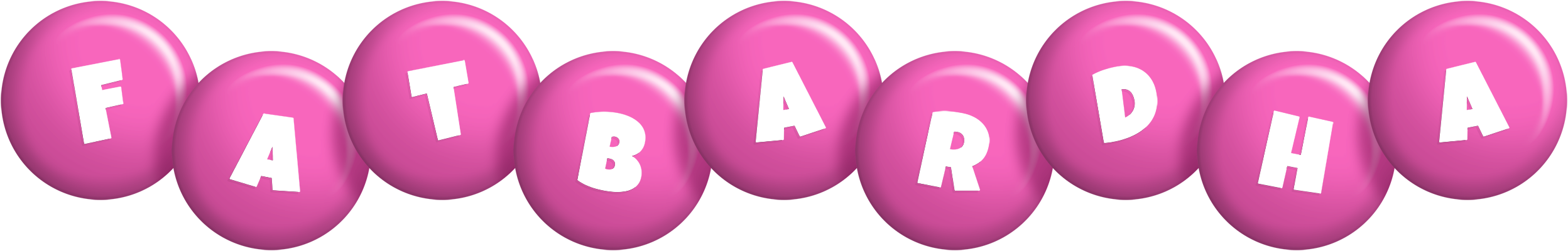 Fatbardha candy-pink logo