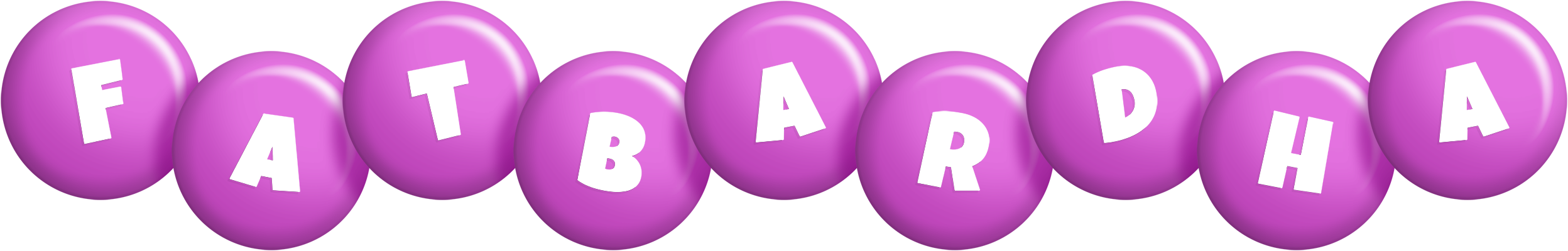 Fatbardha candy-purple logo