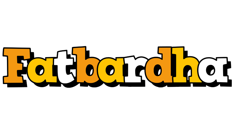 Fatbardha cartoon logo
