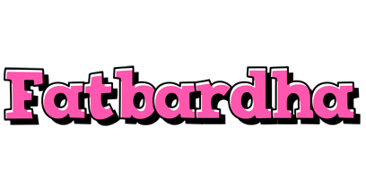 Fatbardha girlish logo