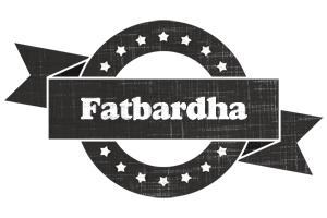 Fatbardha grunge logo