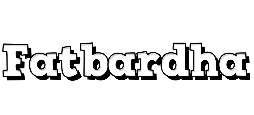 Fatbardha snowing logo