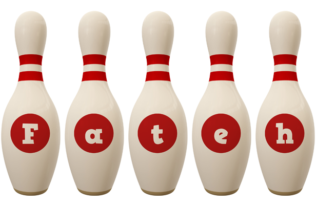 Fateh bowling-pin logo