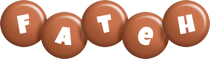 Fateh candy-brown logo