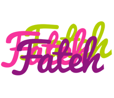 Fateh flowers logo