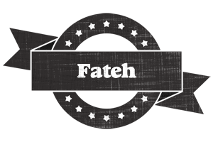 Fateh grunge logo