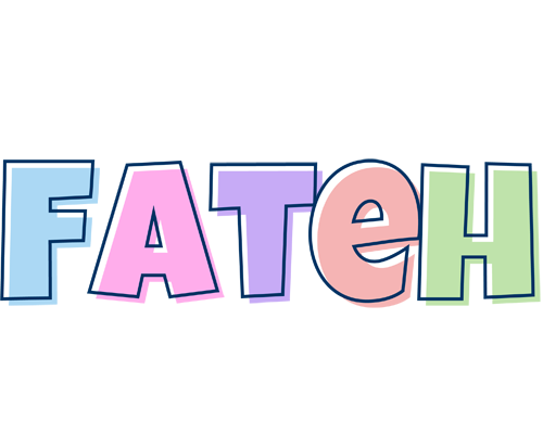 Fateh pastel logo