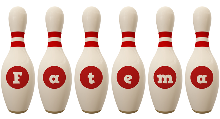 Fatema bowling-pin logo