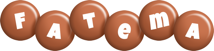 Fatema candy-brown logo