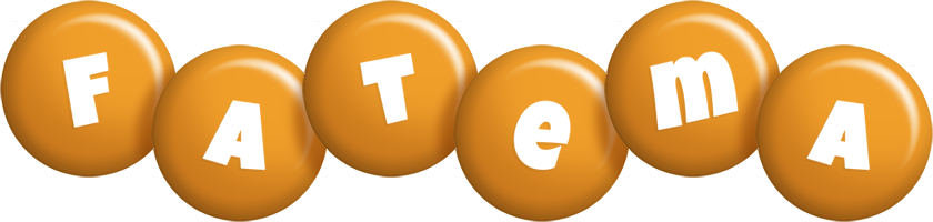 Fatema candy-orange logo
