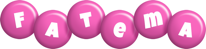 Fatema candy-pink logo