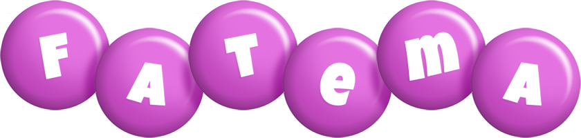 Fatema candy-purple logo