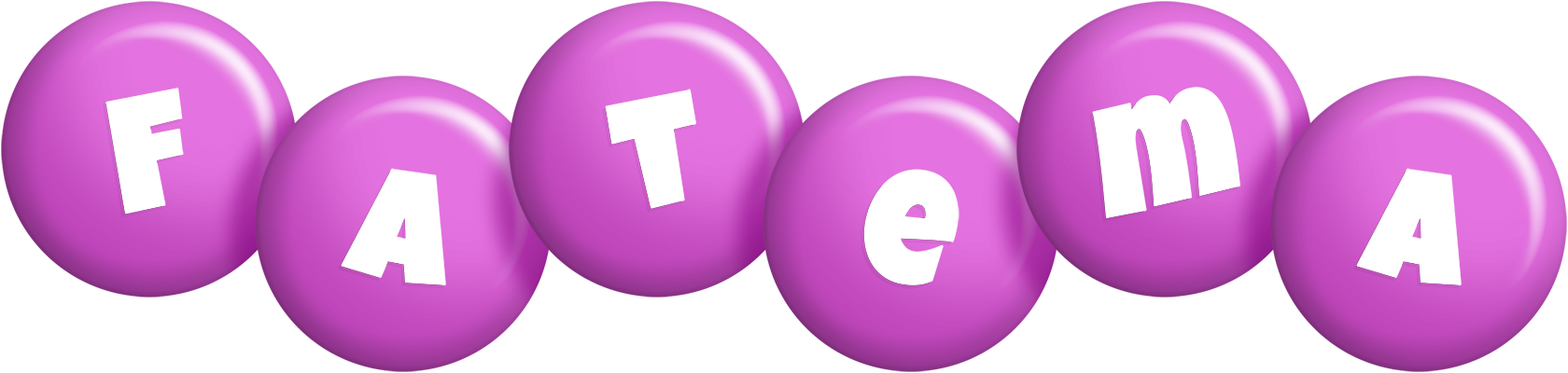 Fatema candy-purple logo