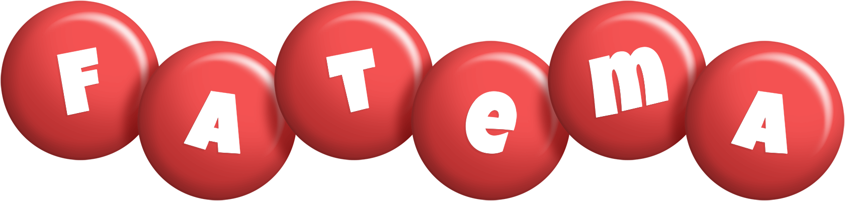 Fatema candy-red logo