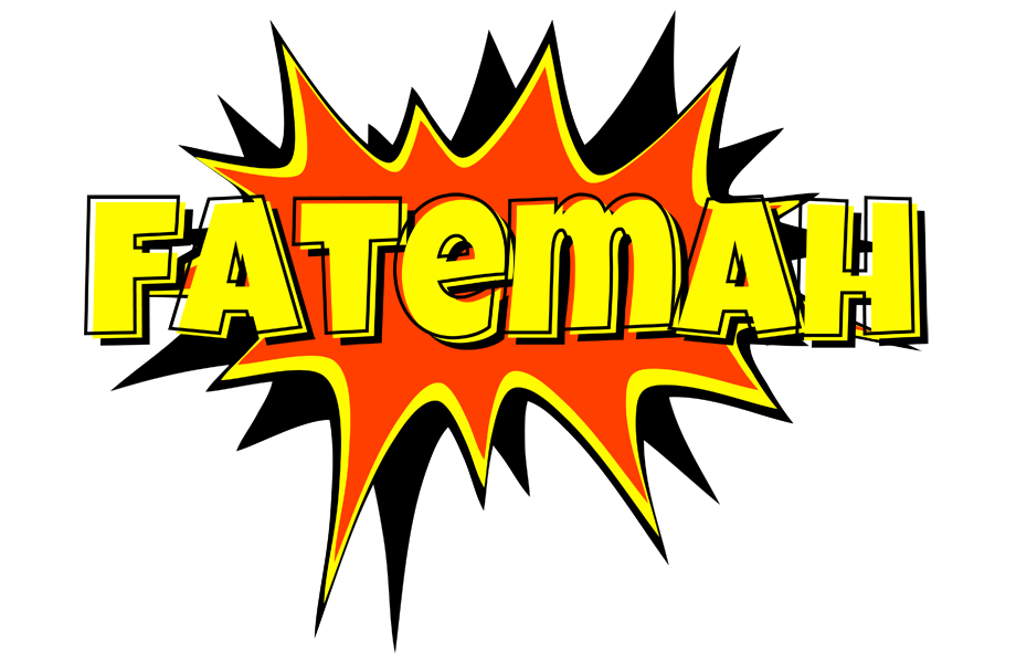 Fatemah bazinga logo