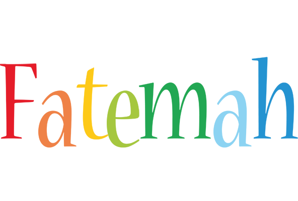 Fatemah birthday logo