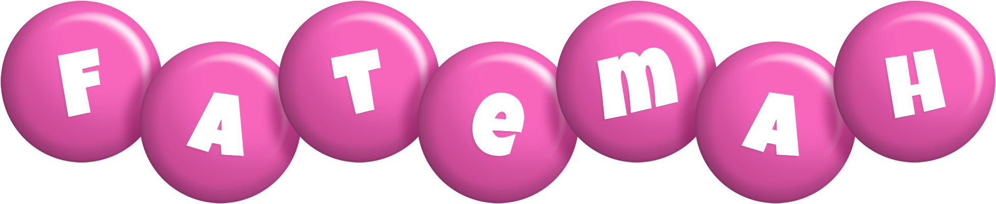 Fatemah candy-pink logo