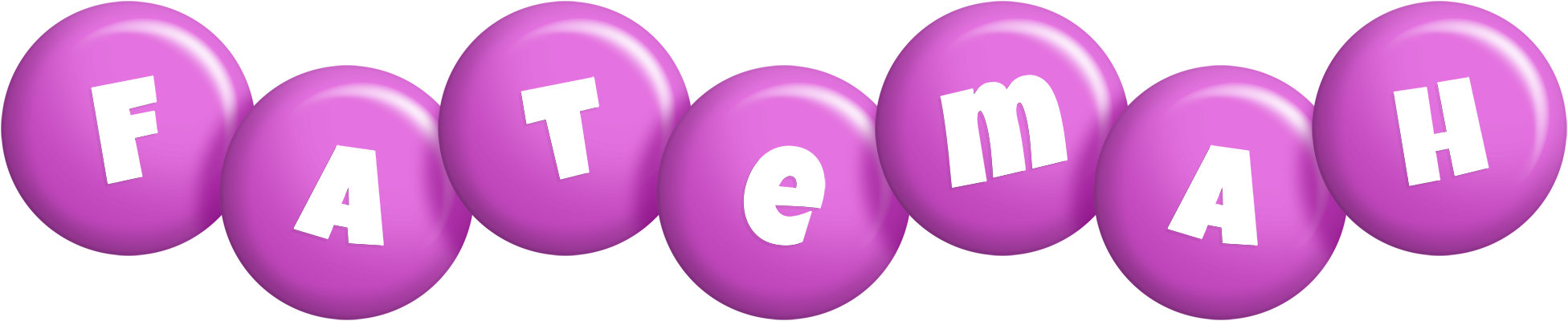 Fatemah candy-purple logo