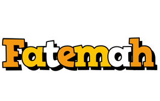 Fatemah cartoon logo