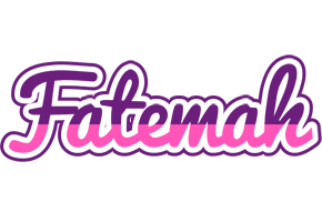 Fatemah cheerful logo