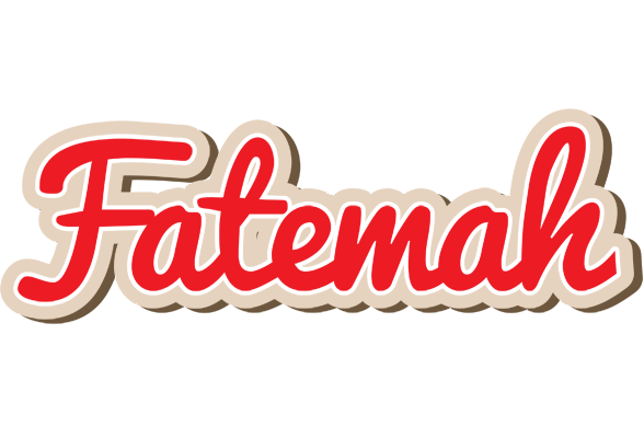 Fatemah chocolate logo
