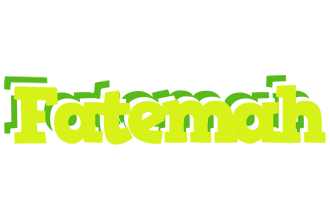 Fatemah citrus logo