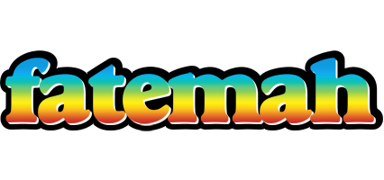 Fatemah color logo