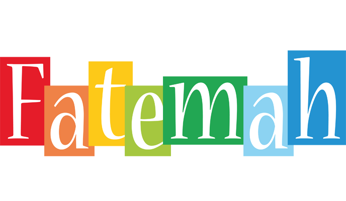 Fatemah colors logo