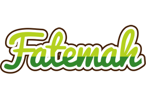 Fatemah golfing logo