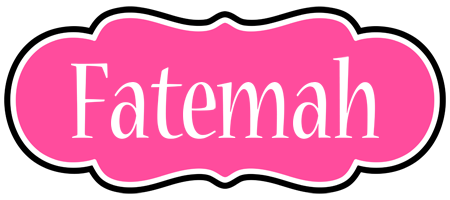 Fatemah invitation logo