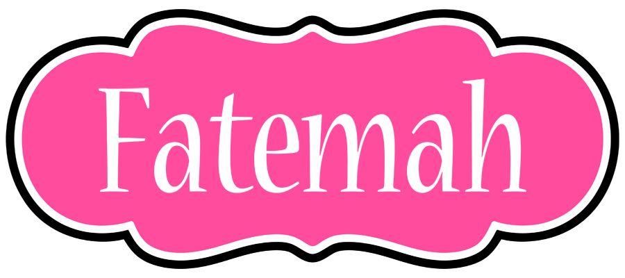 Fatemah invitation logo
