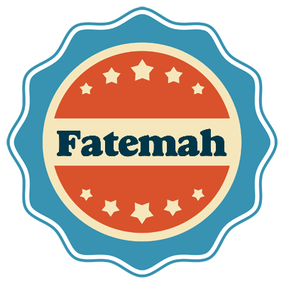 Fatemah labels logo