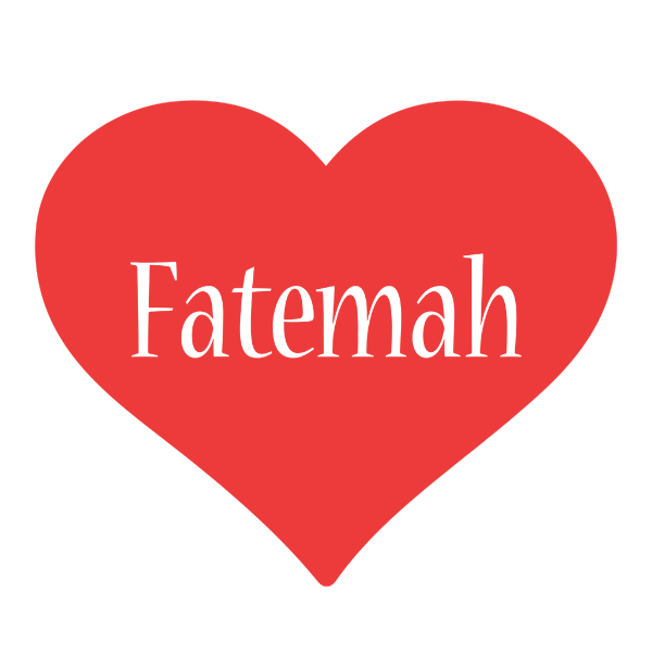Fatemah love logo