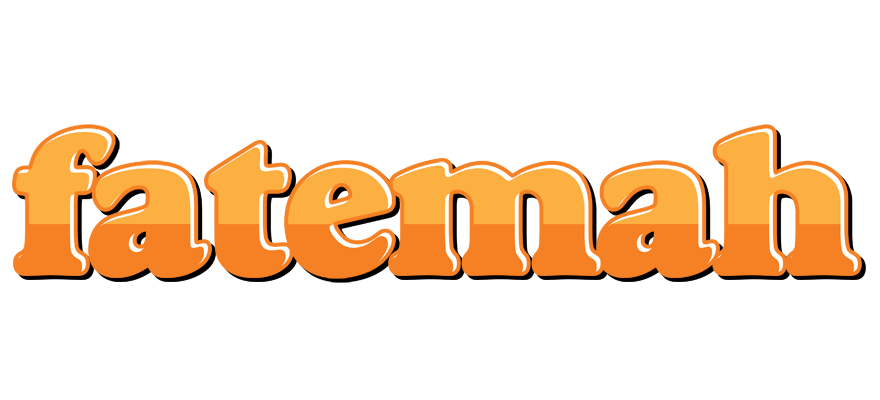 Fatemah orange logo
