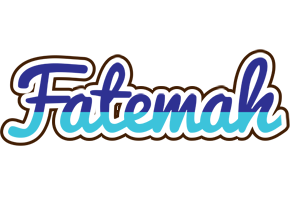 Fatemah raining logo