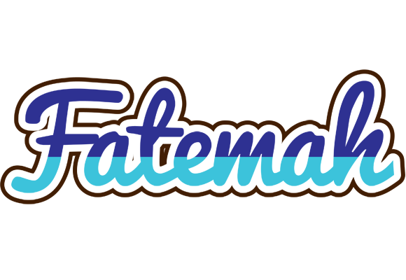 Fatemah raining logo