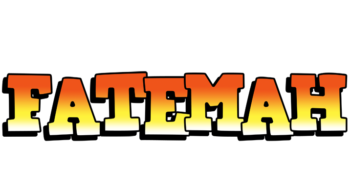 Fatemah sunset logo